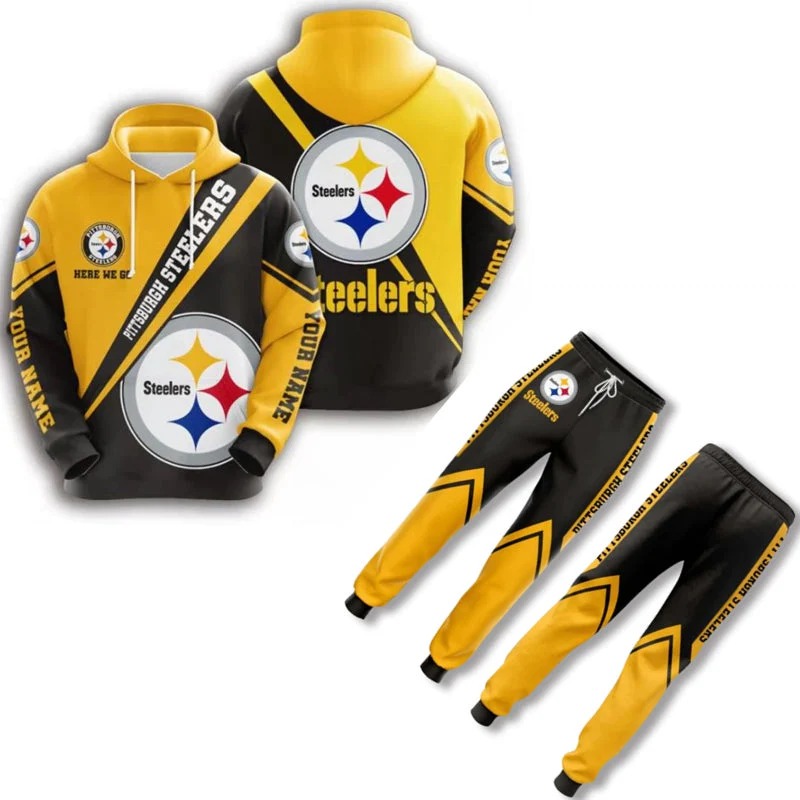 133262787231473610 NFL Pittsburgh Steelers Outfit Hoodie and Pants