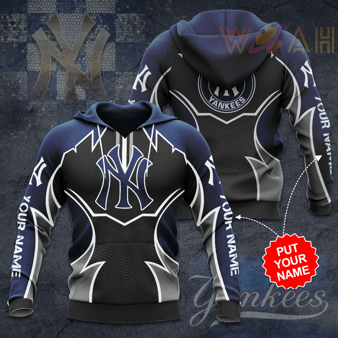 15 Designs New York Yankees 3D Hoodie Hot Sales 025