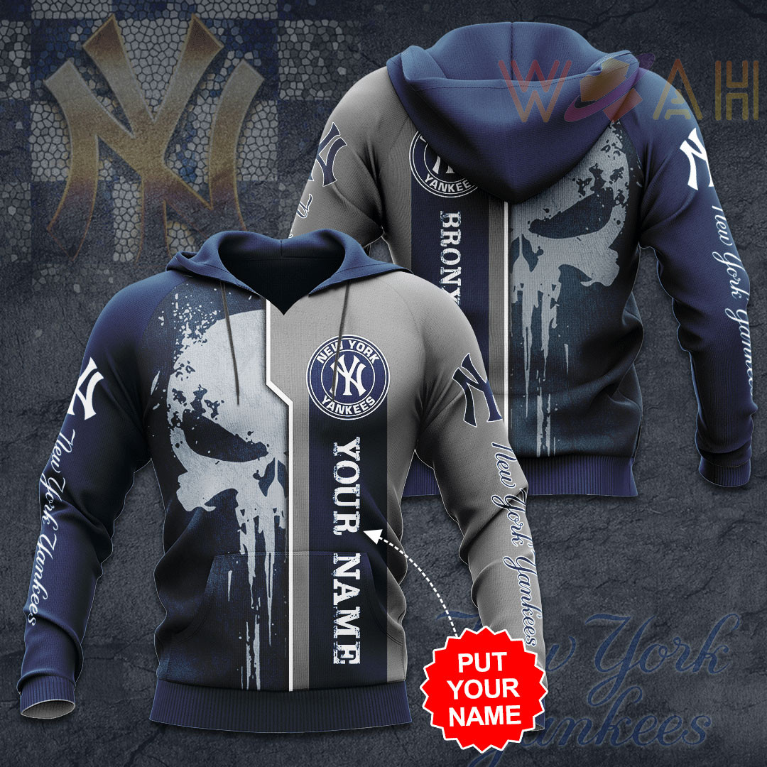 15 Personalized Designs New York Yankees 3d Hoodie 033