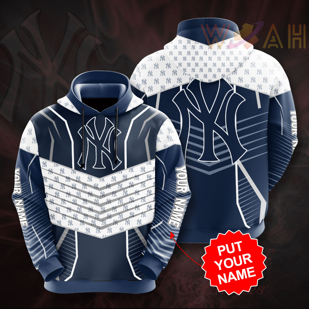 15 Personalized Designs New York Yankees 3d Hoodie 036