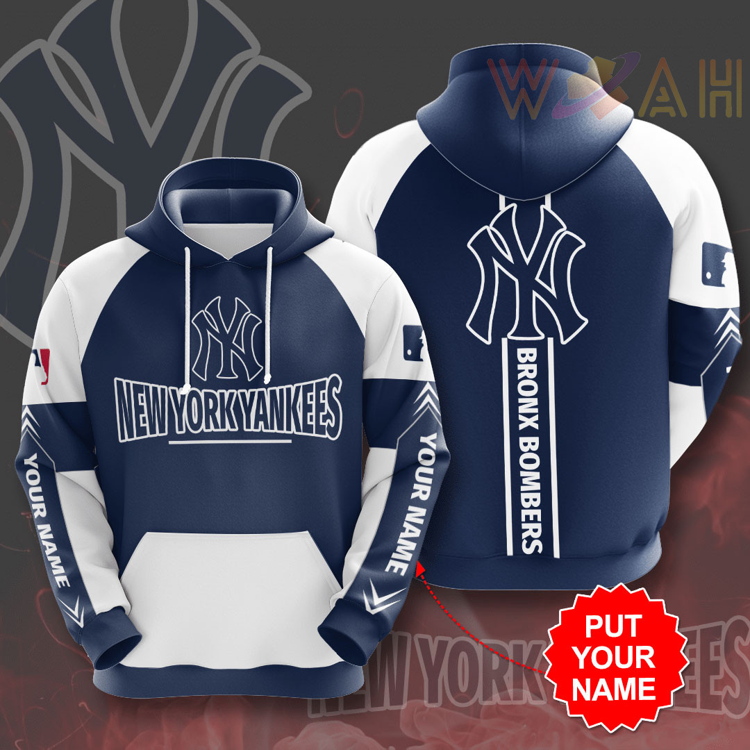 15 Personalized Designs New York Yankees 3d Hoodie 037