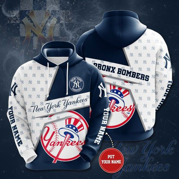 15 Personalized Designs New York Yankees 3d Hoodie 038