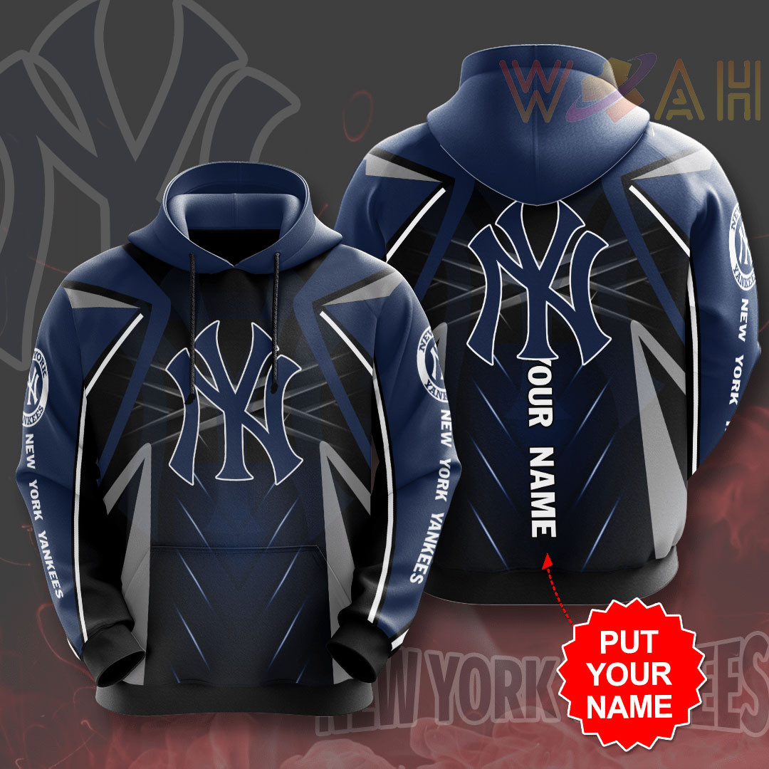 15 Personalized Designs New York Yankees 3d Hoodie 039