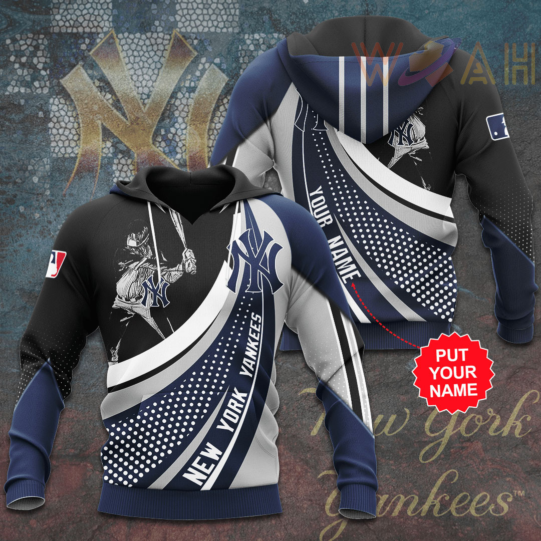 15 Personalized Designs New York Yankees 3d Hoodie 041