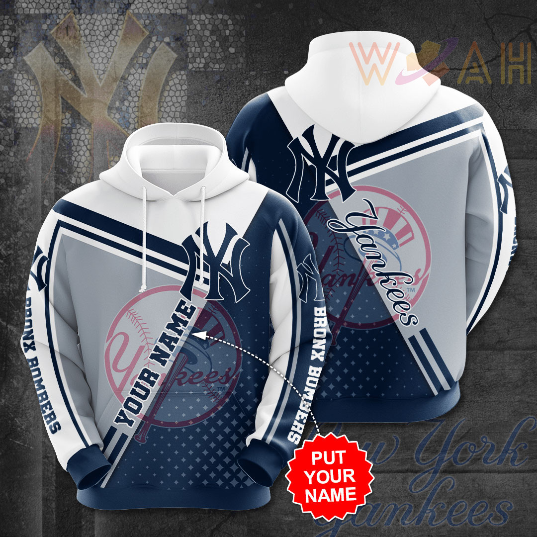 15 Personalized Designs New York Yankees 3d Hoodie 043