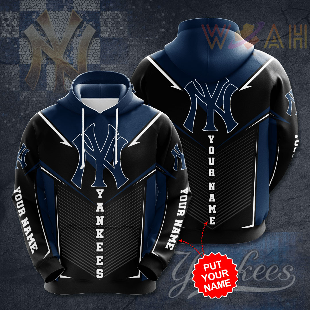 15 Personalized Designs New York Yankees 3d Hoodie 045