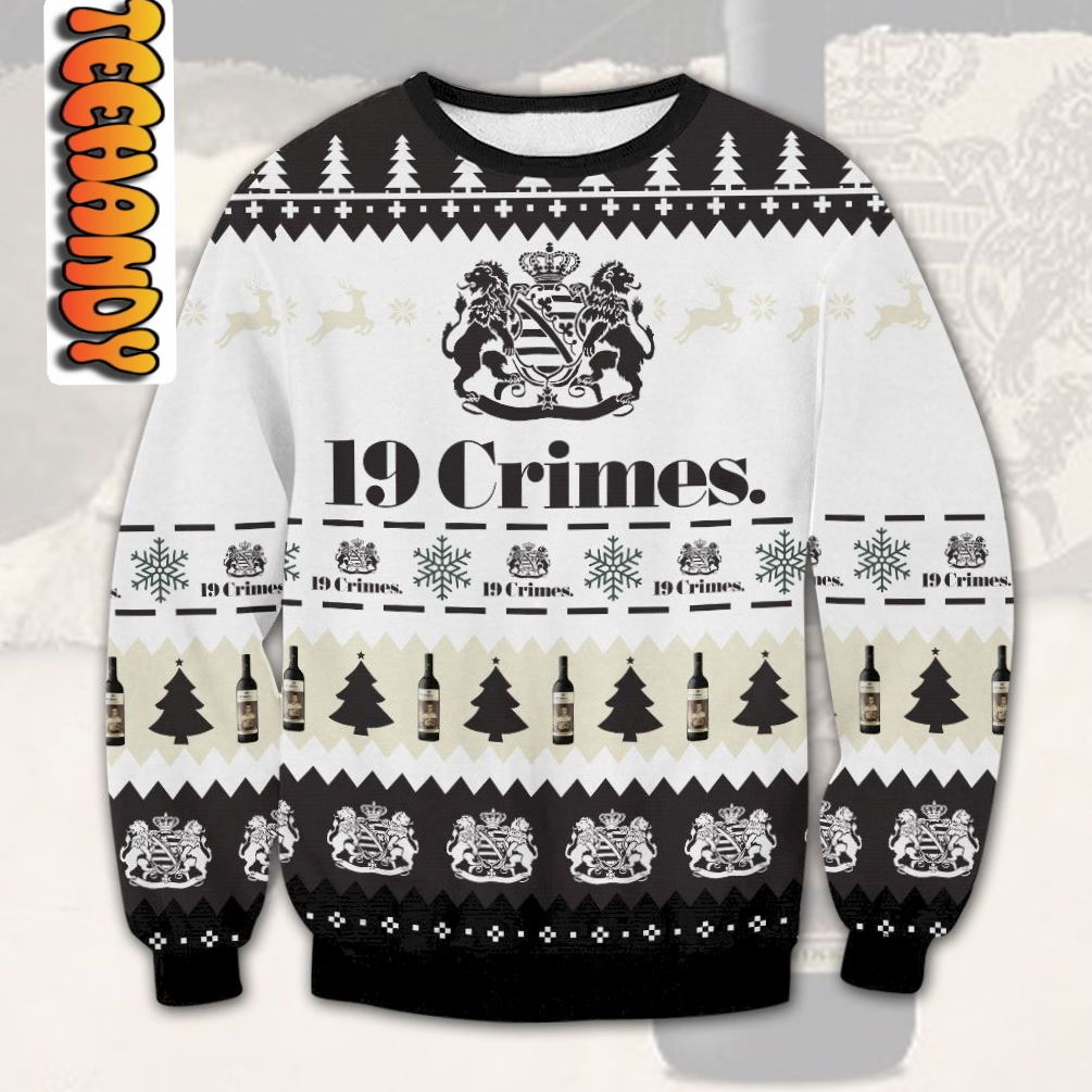 19 Crimes Ugly Christmas Sweater