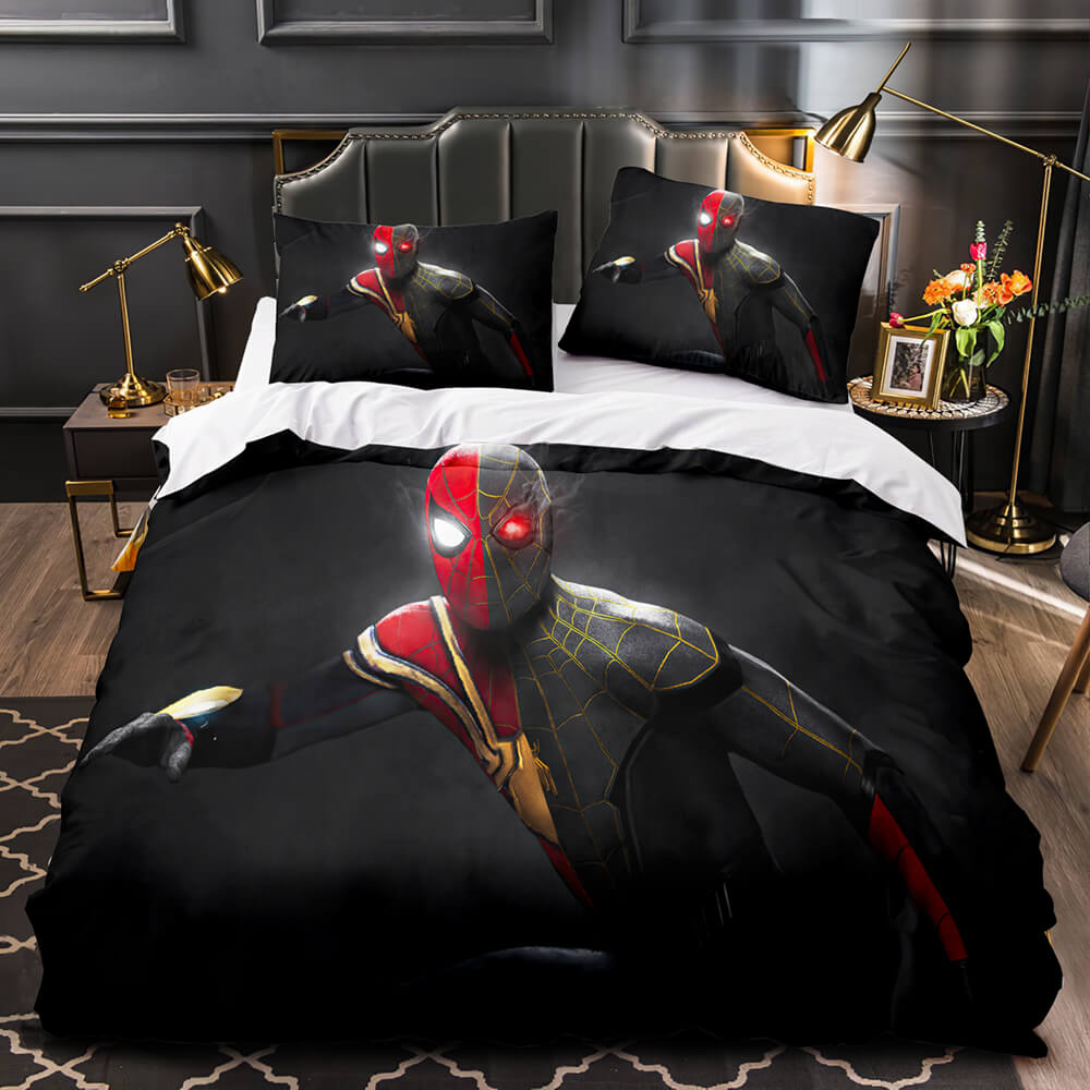 2021Spider ManNoWayHomeBeddingSetDuvetCoverQuiltBedSets 1