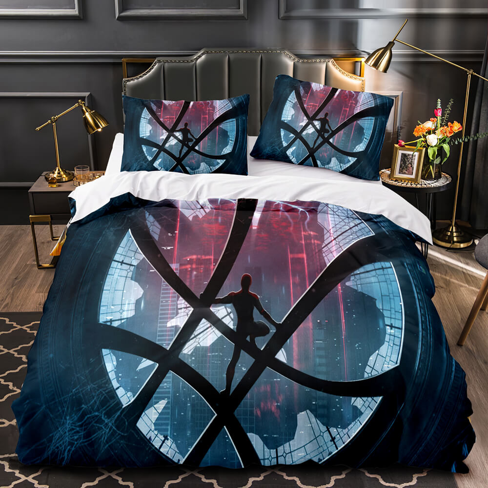 2021Spider ManNoWayHomeBeddingSetDuvetCoverQuiltBedSets 3