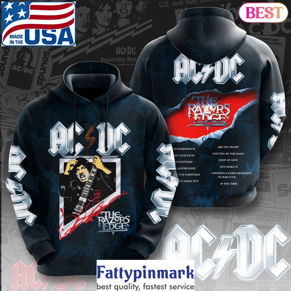 2024 AC DC The Razors Edge Hoodie Gift For Fan 1