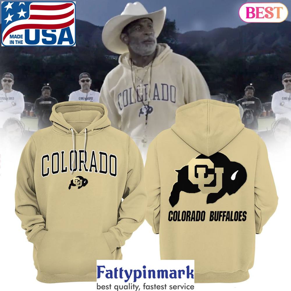 2024 Colorado Buffaloes Football Design Hoodie 1