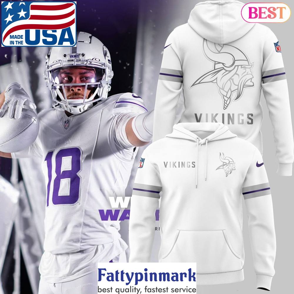 2024 Minnesota Vikings Winter Warrior Hoodie 1