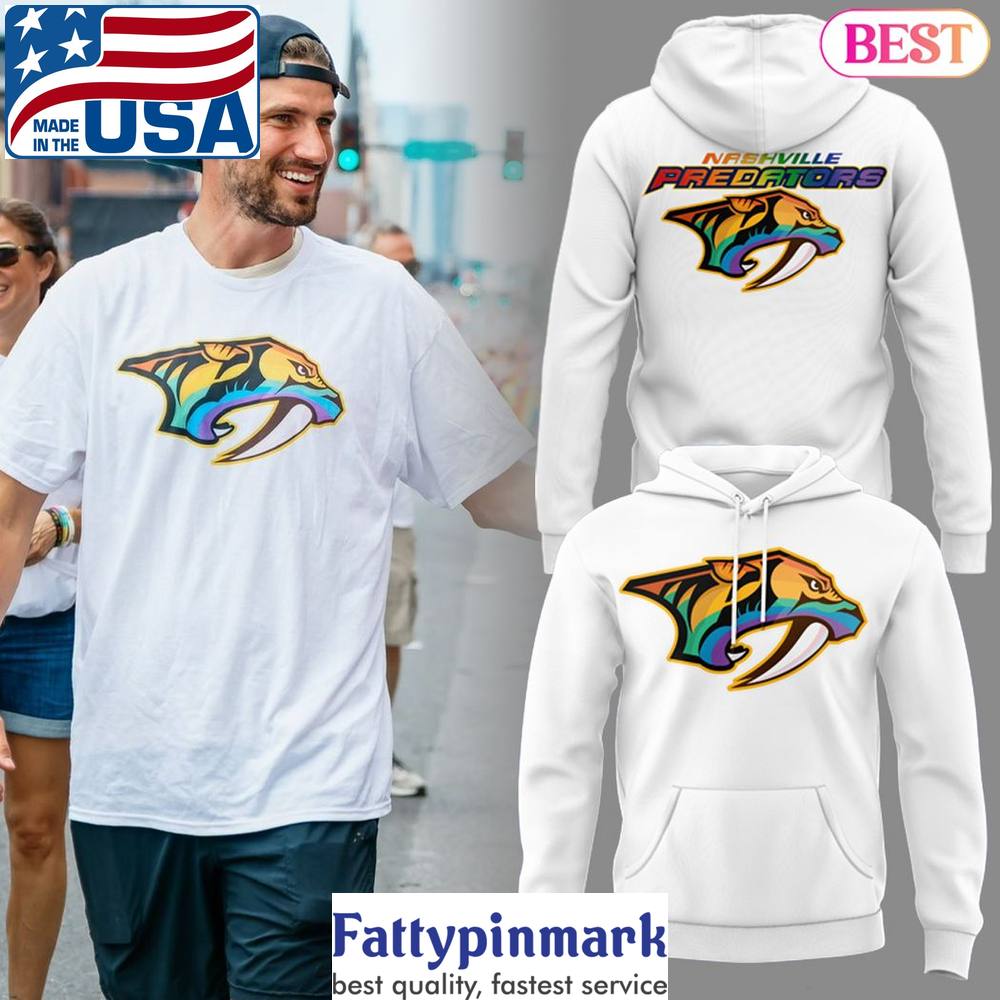 2024 Nashville Predators Pride Parade Hoodie 1