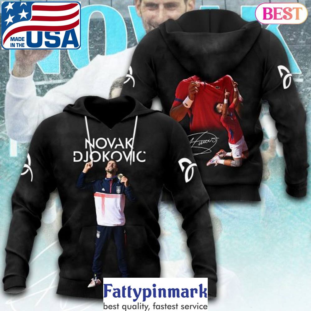 2024 Novak Djokovic Signature Design Hoodie 1