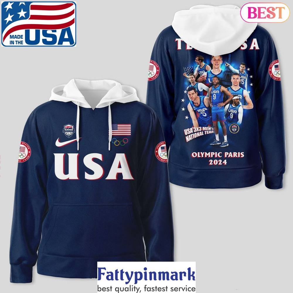 2024 Olympic Paris Team USA Design Hoodie 1