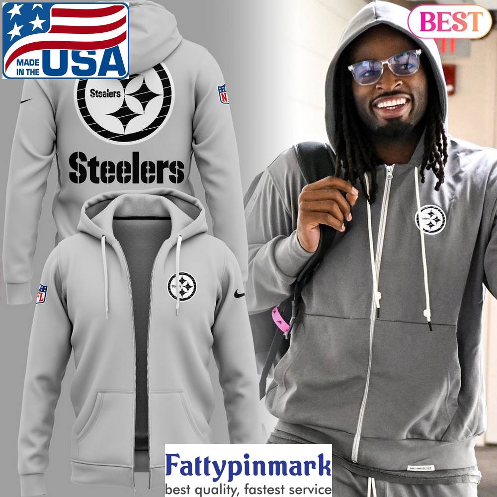 2024 Pittsburgh Steelers Design Zip Hoodie 1