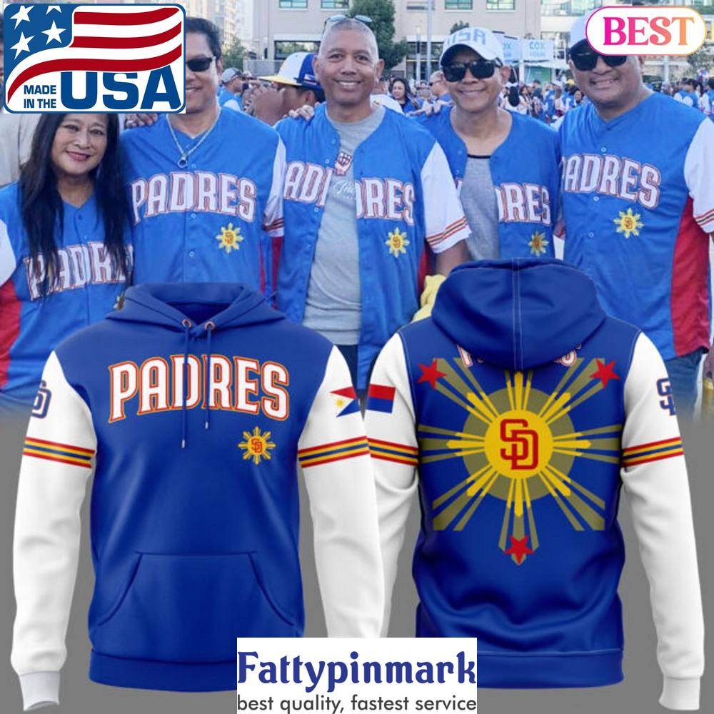 2024 San Diego Padres Filipino Heritage Night Design Hoodie Gift For Fan 1