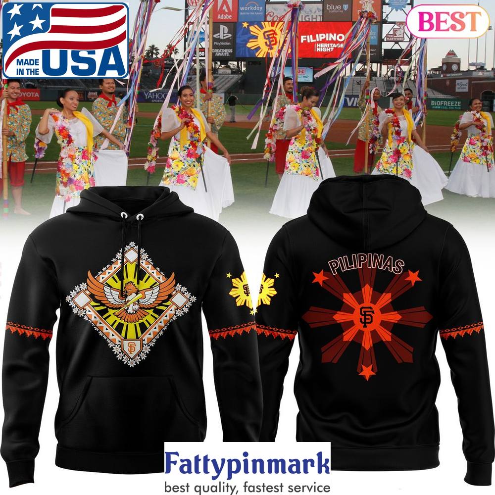 2024 San Francisco Giants Filipino Heritage Night Hoodie Gift For Fan 1