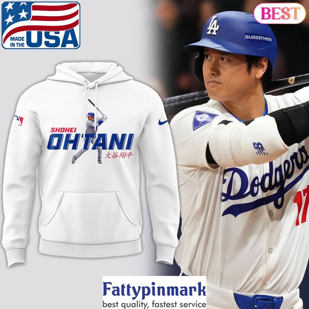 2024 Shohei Ohtani Los Angeles Dodgers Hoodie 1