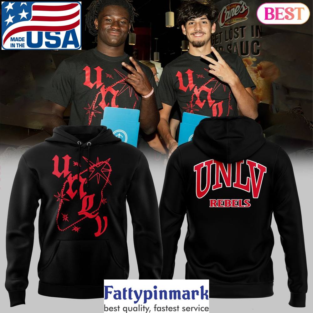 2024 UNLV Rebels Football Logo Design Hoodie 1