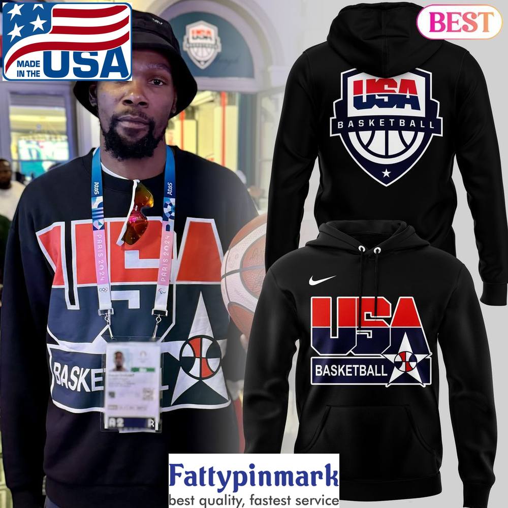 2024 USA Basketball Olympic Design Hoodie 1