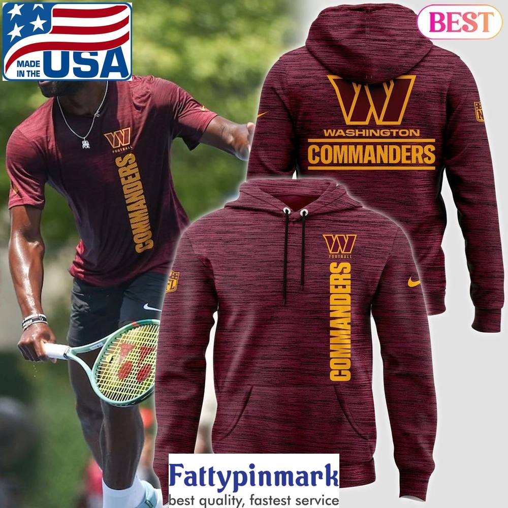 2024 Washington Commanders Tennis Hoodie 1