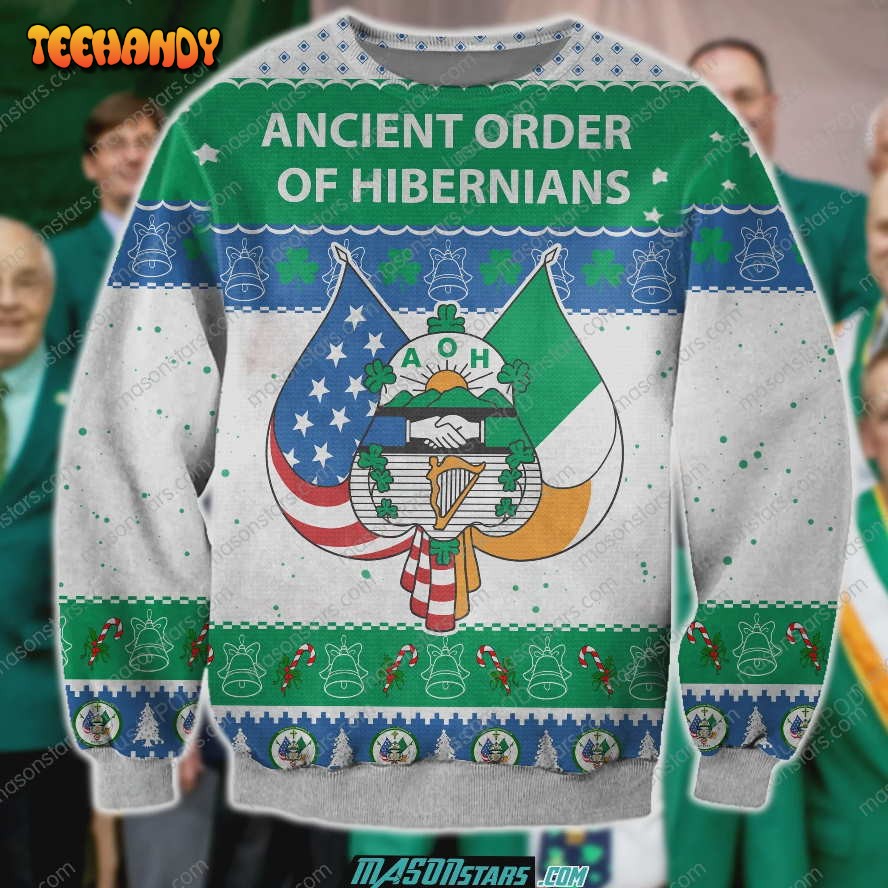 3d all over ancient order of hibernians ugly sweater ugly sweater 1e8e1