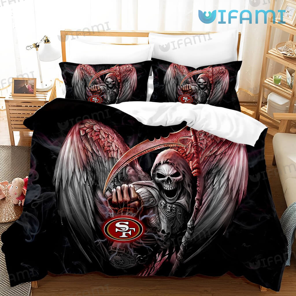 49ers Bedding Set Death Angel Wings San Francisco 49ers Gift