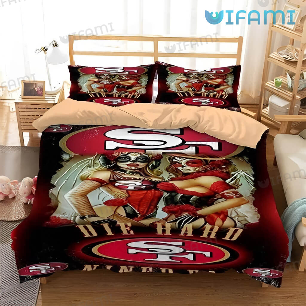 49ers Bedding Set Die Hard Niners San Francisco 49ers Gift