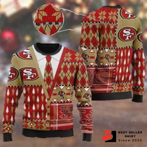 49ers Logo San Srancisco Ugly Christmas Sweater Custom Xmas Gift Best Gift 1