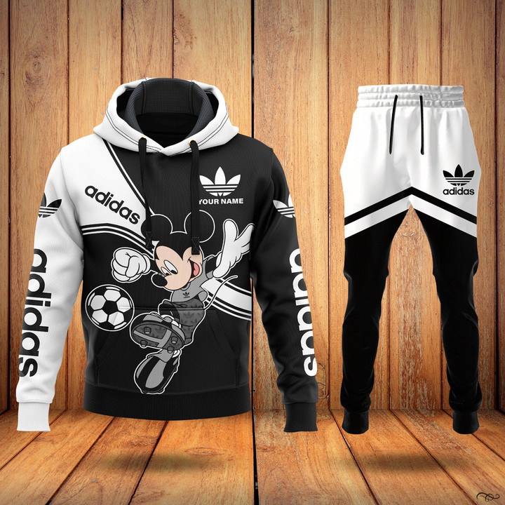 5j1xHw2b T090822 43xxxAdidas Mickey Football Luxury Brand Hoodie Jogger Pants 123