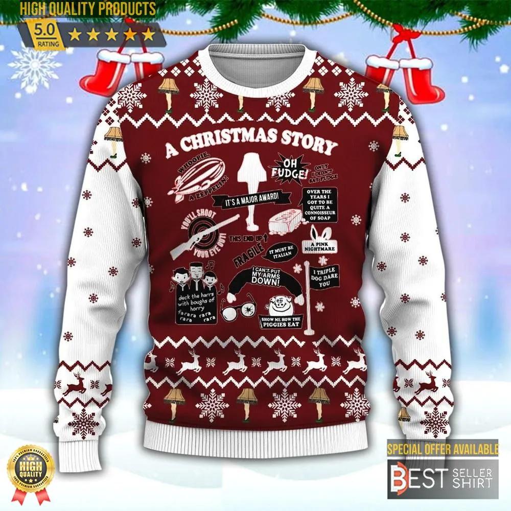 A Christmas Story Ugly Sweater Christmas Gift 1