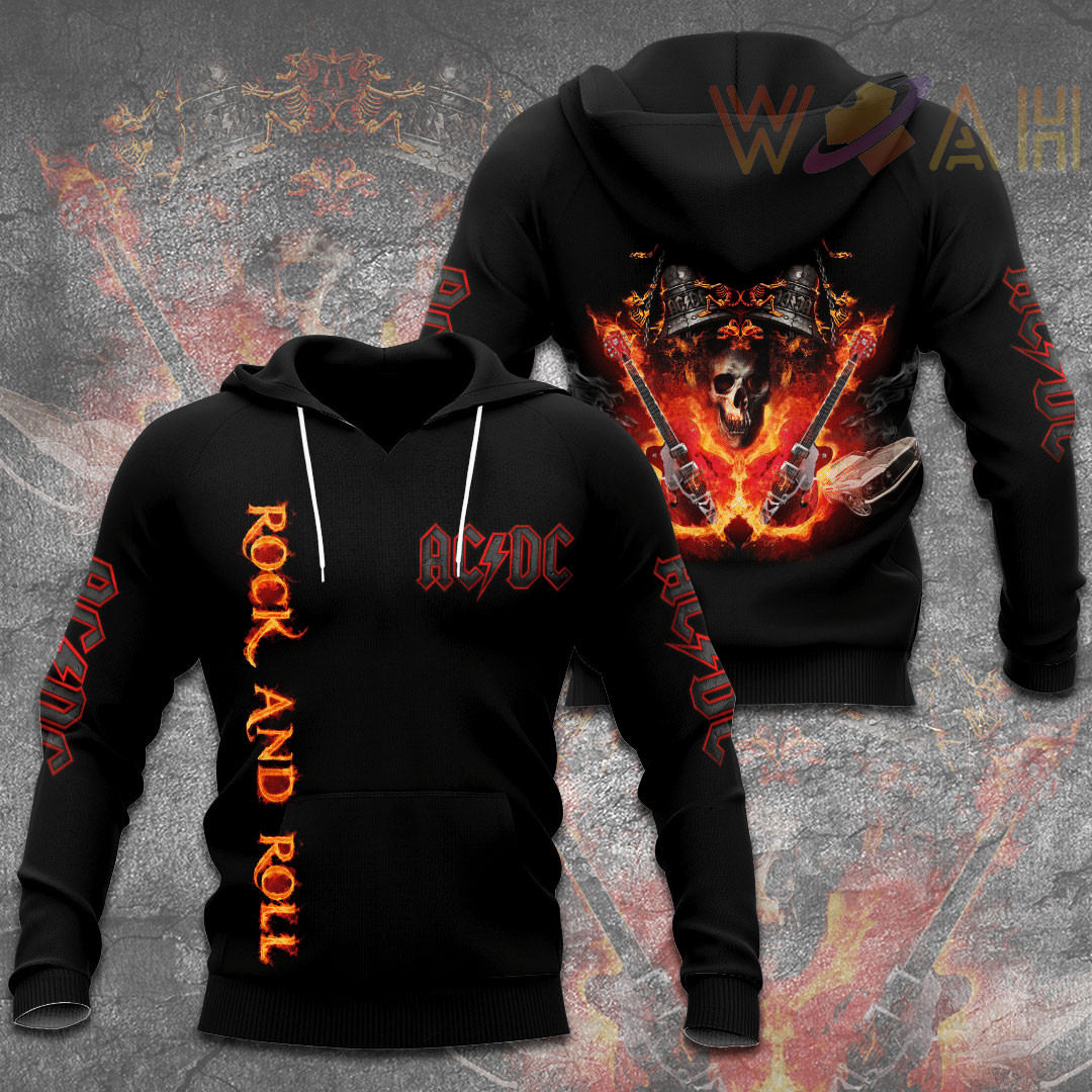 AC DC 3D Hoodie