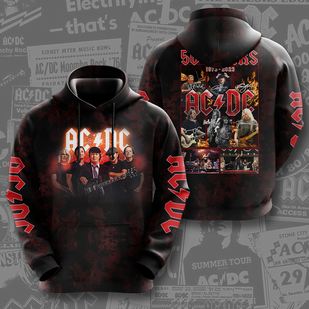 AC DC Hoodie HUANNM1367