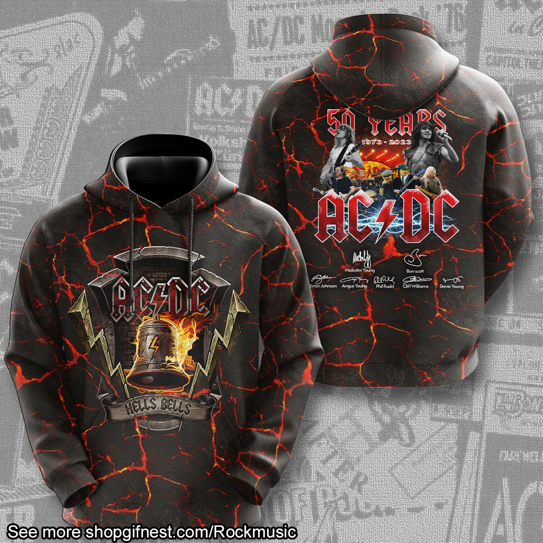 AC DC Hoodie HUANNM2403 Rock music Linh