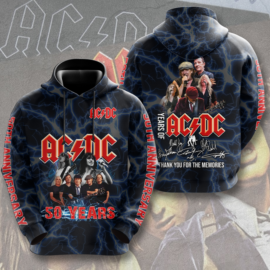 ACDC Hoodie HUANNM3060 Rock Music Linh