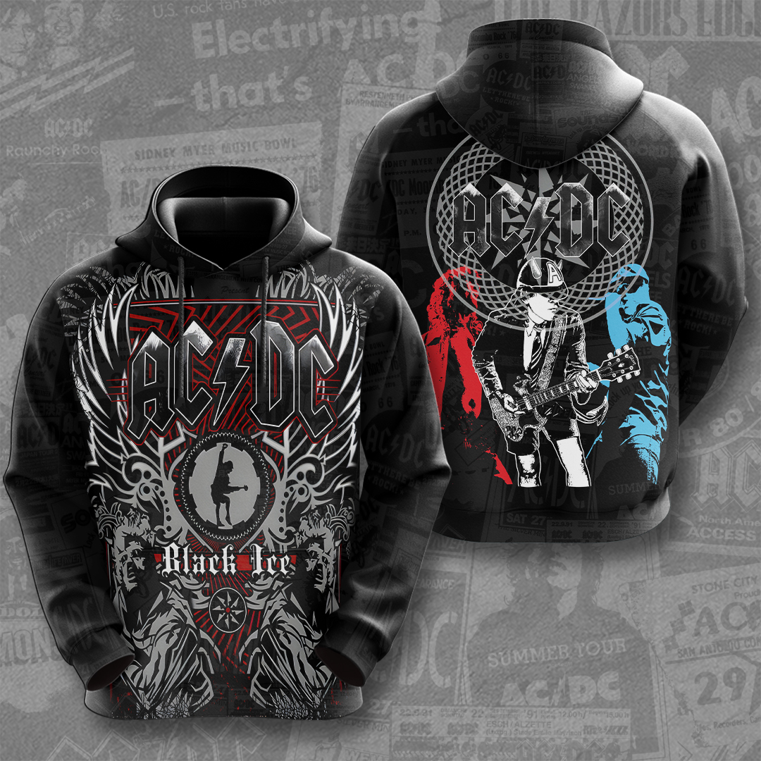 ACDC Hoodie HUANNM3134 Rock Music Linh