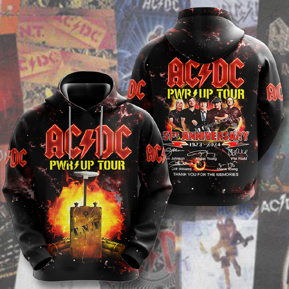 ACDC Hoodie HUANNM4400Rock Music Yuna