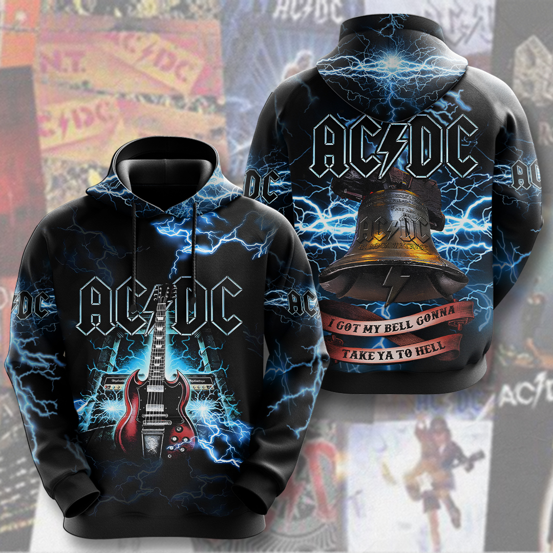 ACDC Hoodie HUANNM3126 Rock Music Yuna