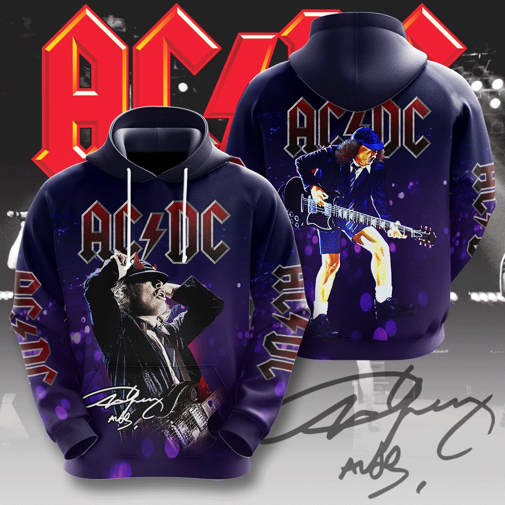 ACDC x Angus Young 3D Apparel MAITM7095 hoodie