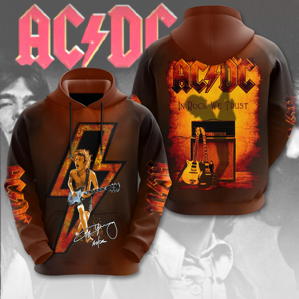 ACDC x Angus Young 3D Apparel MAITM7198 HOODIE