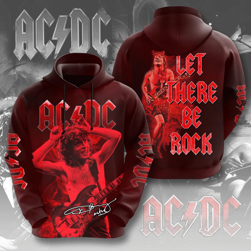 ACDC x Angus Young 3D Apparel MAITM7385 hoodie