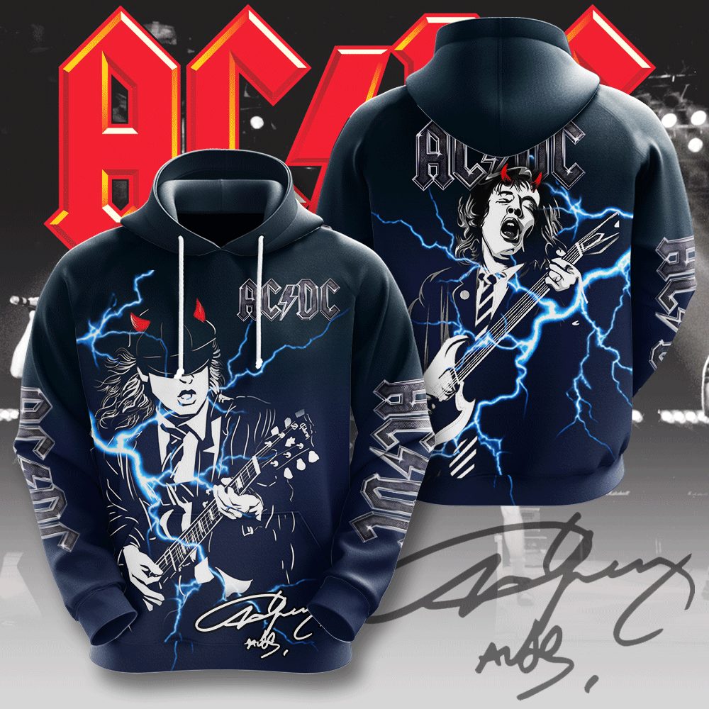 ACDC x Angus Young 3D Apparel MAITM7551 hoodie