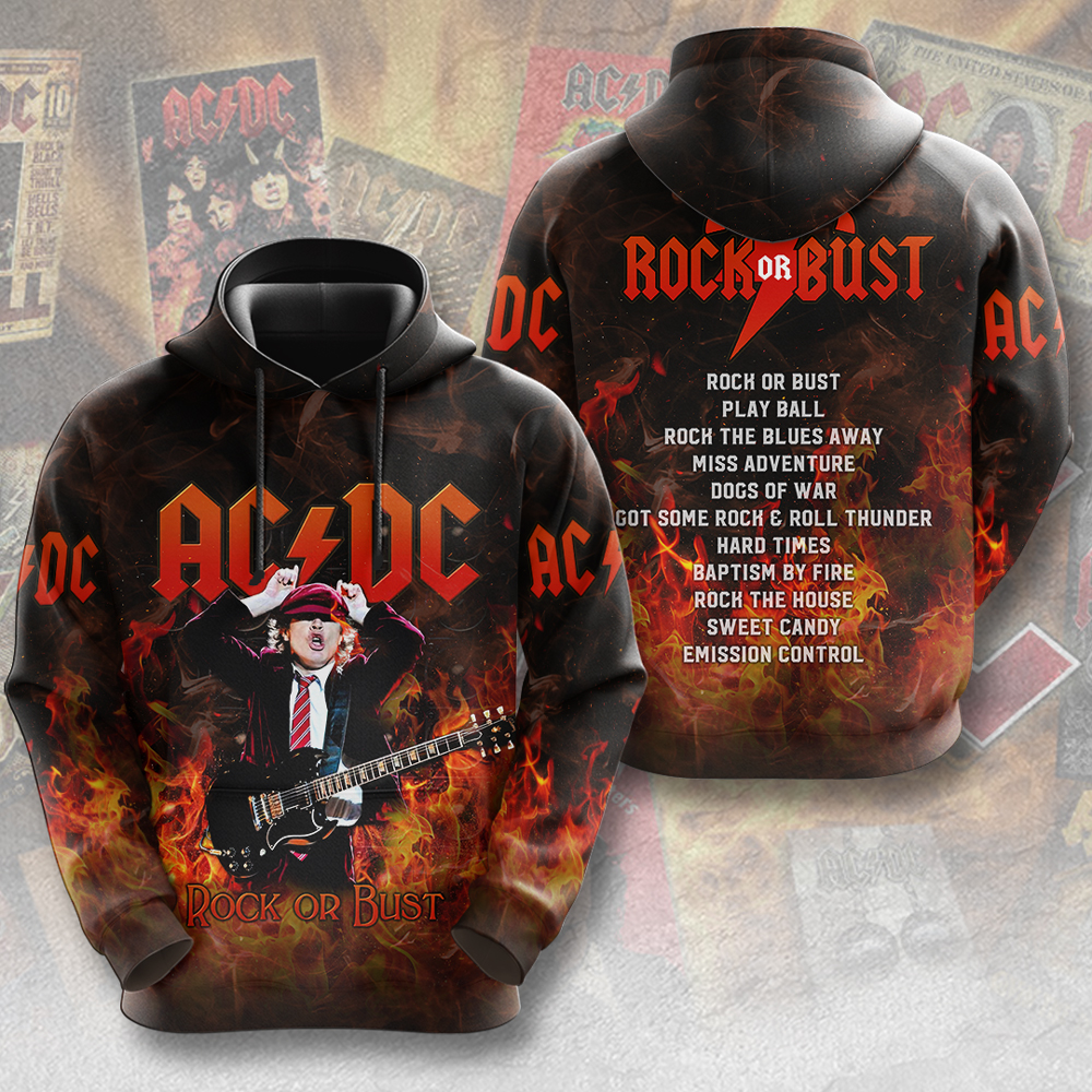 ACDC x Angus Young Hoodie MAITM7457 Linh