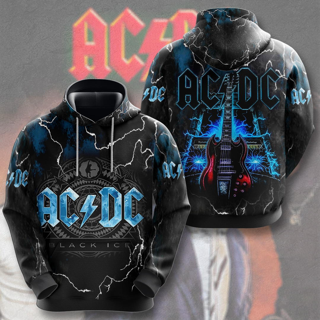 AC DC Hoodie HUANNM852 Rock music Yuna