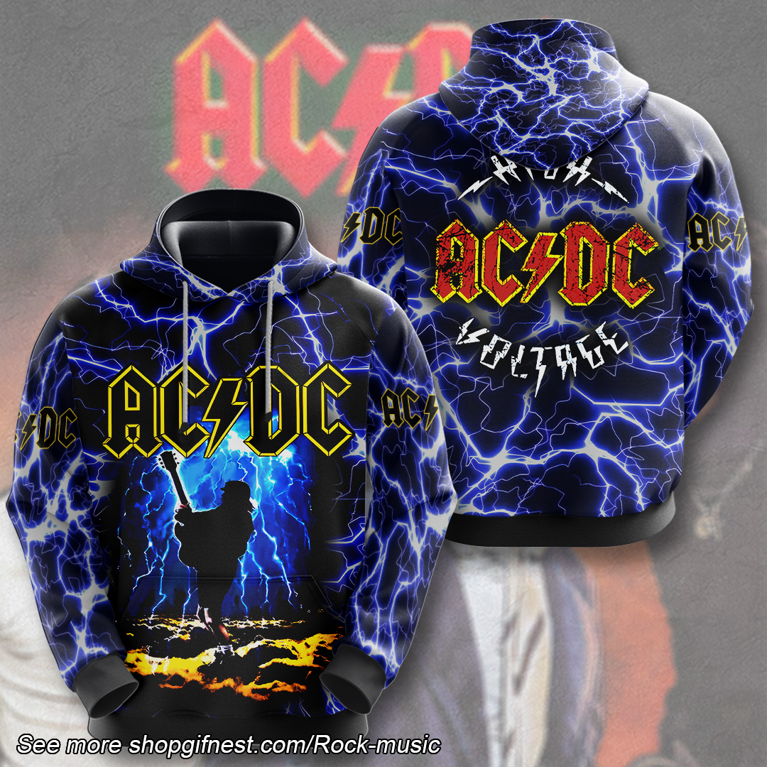 AC DC Hoodie HUANNM1281Rock music Yuna