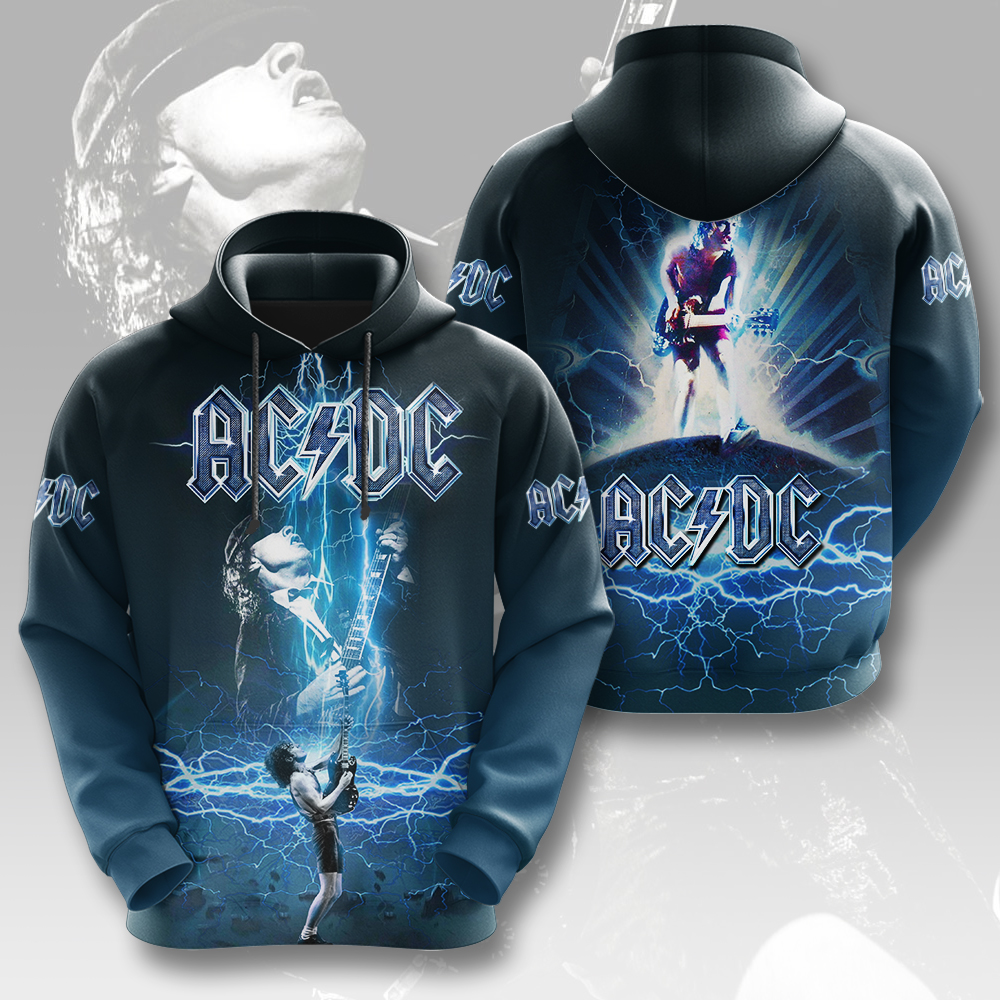 AC DC x Angus Young Hoodie MAITM6252