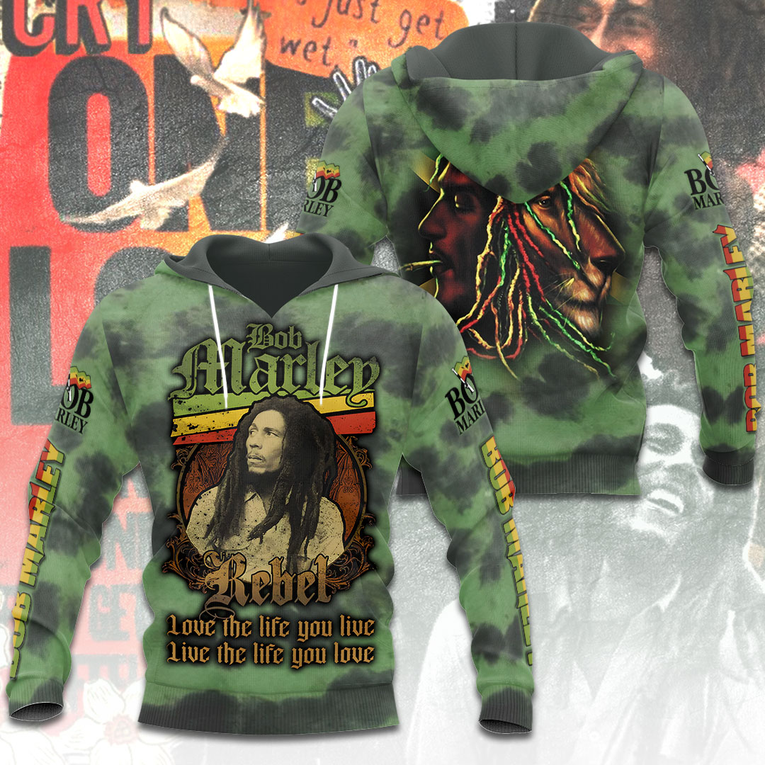 ANHNV4074 Hoodie Bob Marley