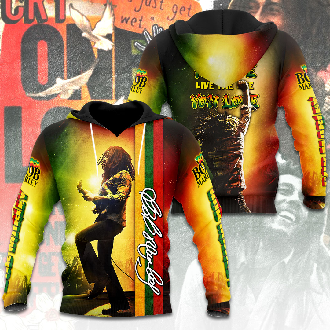 ANHNV4076 Hoodie Bob Marley