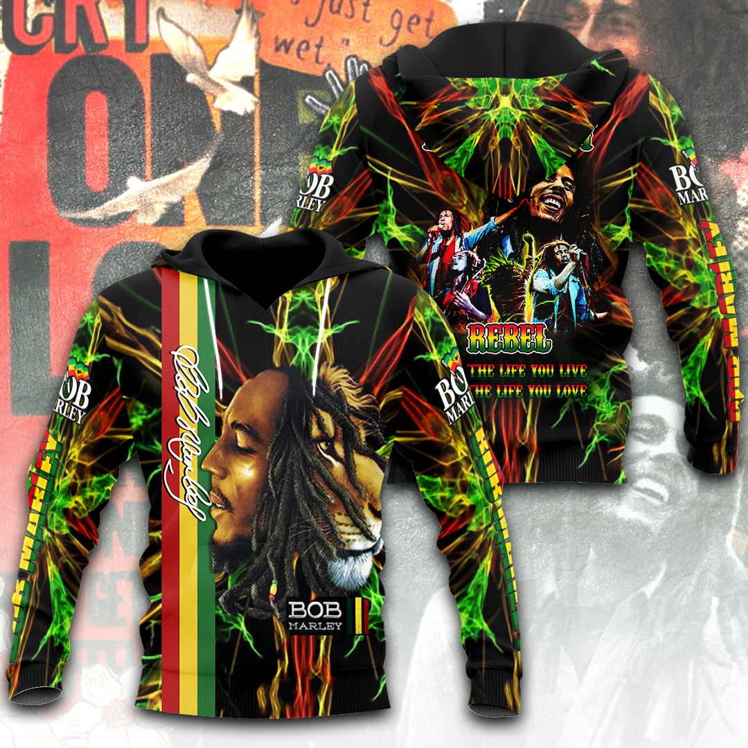 ANHNV4102 Hoodie Bob Marley